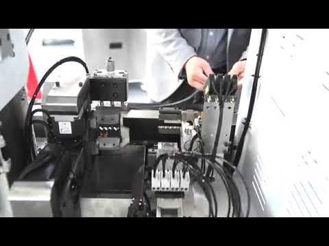 Pelado y crimpado de cable de alimentación de cuatro núcleos con funda | Tutorial industrial