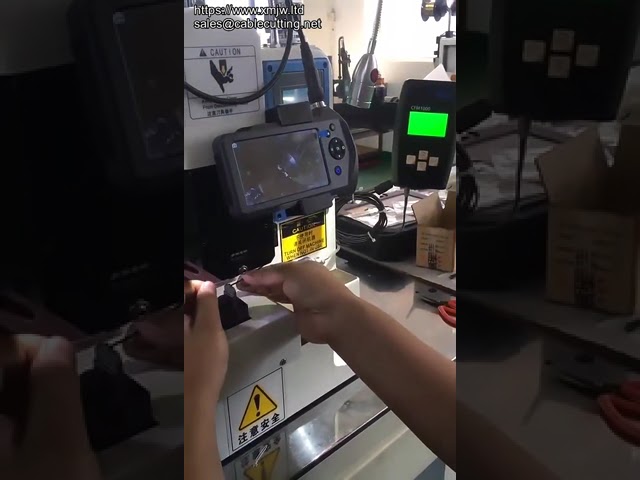 Máquina Empalmadora Servoeléctrica para Cinta de Cobre - Crimpadora de Alambre de Cobre