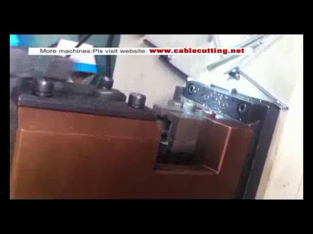 Máquina cortadora de cable de acero WPM-882 – Corte preciso y eficiente
