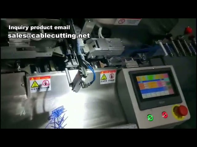 Máquina Automática de Pelar, Trenzar y Estañar Cables para Fabricación de Alambres Pequeños