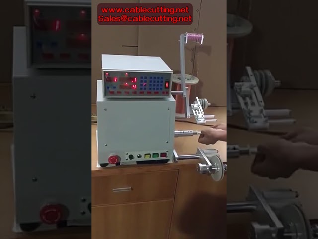 High Quality 750W Coil Winder New Computer C Automatic Wire Winding Machine for 0 1 2 5mm Wire 220V1