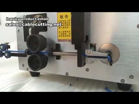 Máquina curvadora de alambre CNC 3D: corte, pelado y doblado de cables duros industriales