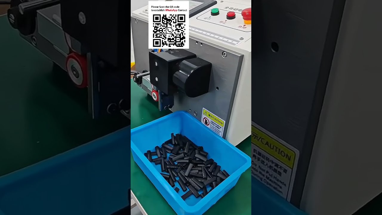 Cortadora de Tubos Computarizada Totalmente Automática para Tubería Termocontraíble Redonda y Plana