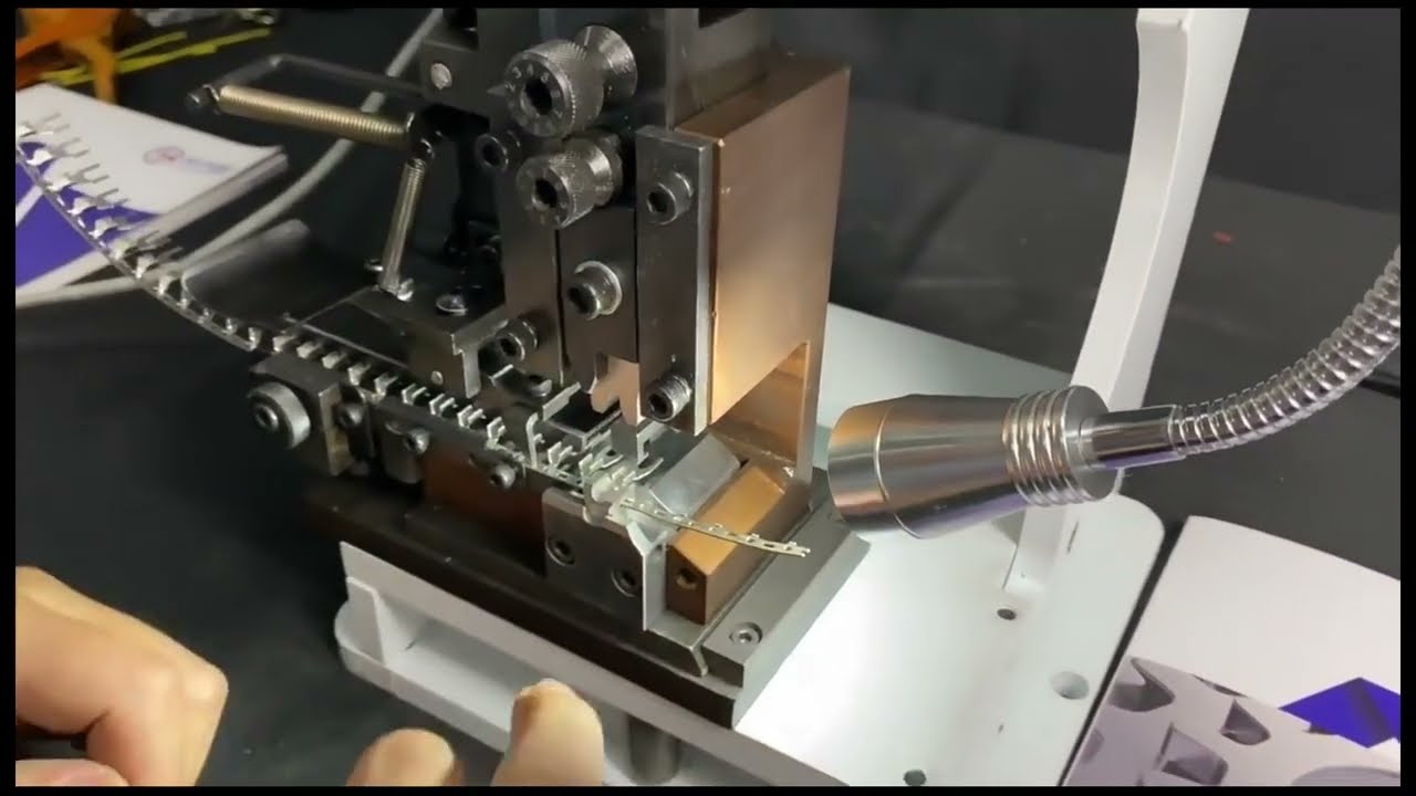 Máquina Crimpadora Eléctrica 15t Super Silenciosa - Varios Moldes para Terminales Aislados y Férulas