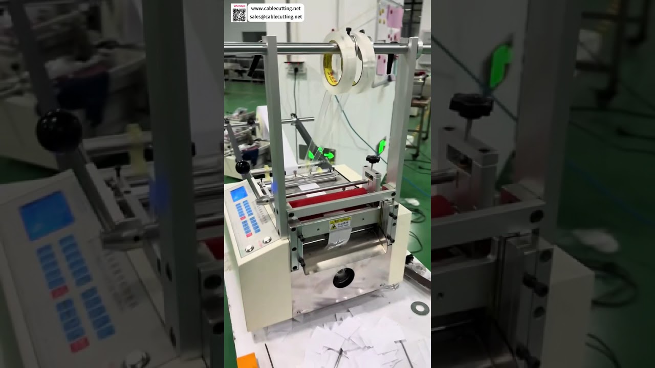 Configuración profesional de la máquina de procesamiento de rollos Nano Tape Lamination y Corte Transversal Modelo 200 de sobremesa