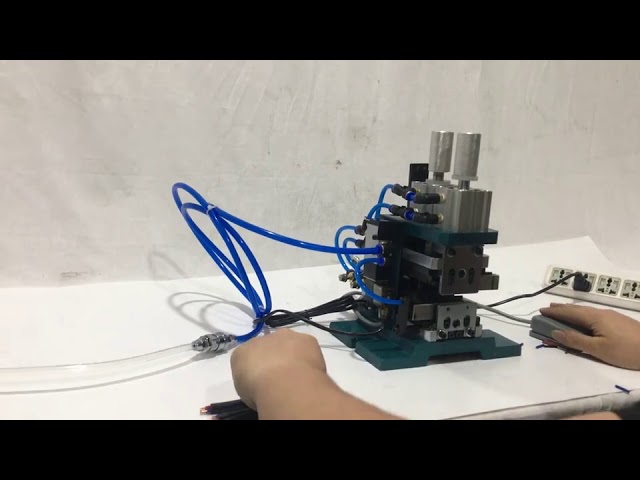 Máquina Pelacables Neumática Vertical Modelo 2 - Alta Eficiencia Industrial