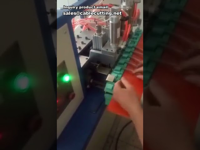Máquina Peladora y Trenzadora de Cables para 3 Hilos y Cables de Alimentación | Máquina de Alto Rendimiento