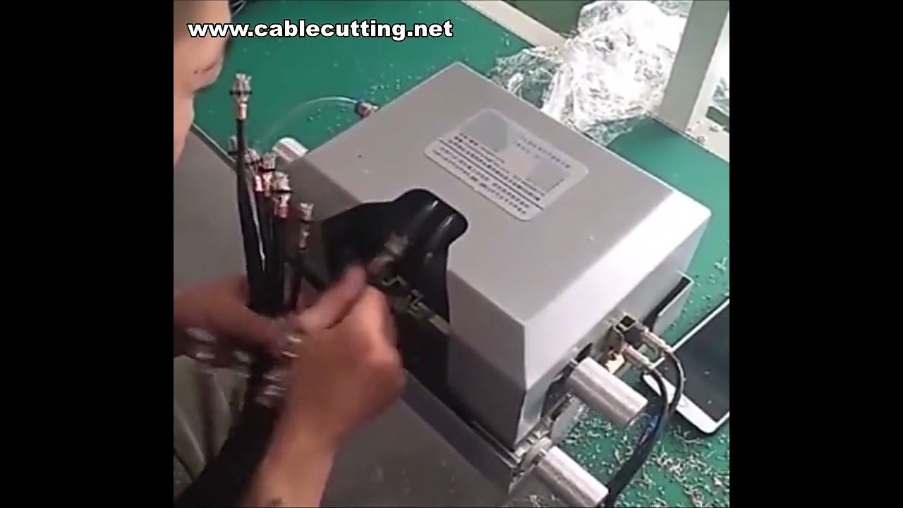 Máquina Peladora de Cables Multinúcleo y Paralelos – Equipo de Pelado para Cables de Datos VGADVI