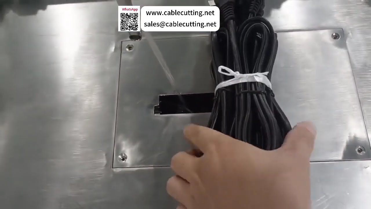 Máquina automática de agrupación de cables de alimentación  Equipo de procesamiento de atado y empaque de alta velocidad