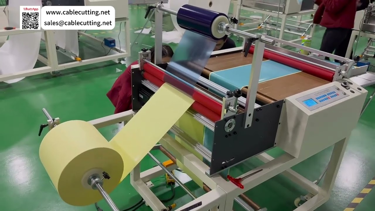 Herramienta de configuración y operación para eficiencia de procesamiento de laminación de película y corte automático de láminas