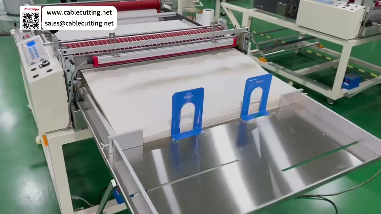 Máquina de Corte Automático para Papel Adhesivo y Release Coated Copy Kraft, Cortado Rápido y Preciso, Equipo OPS