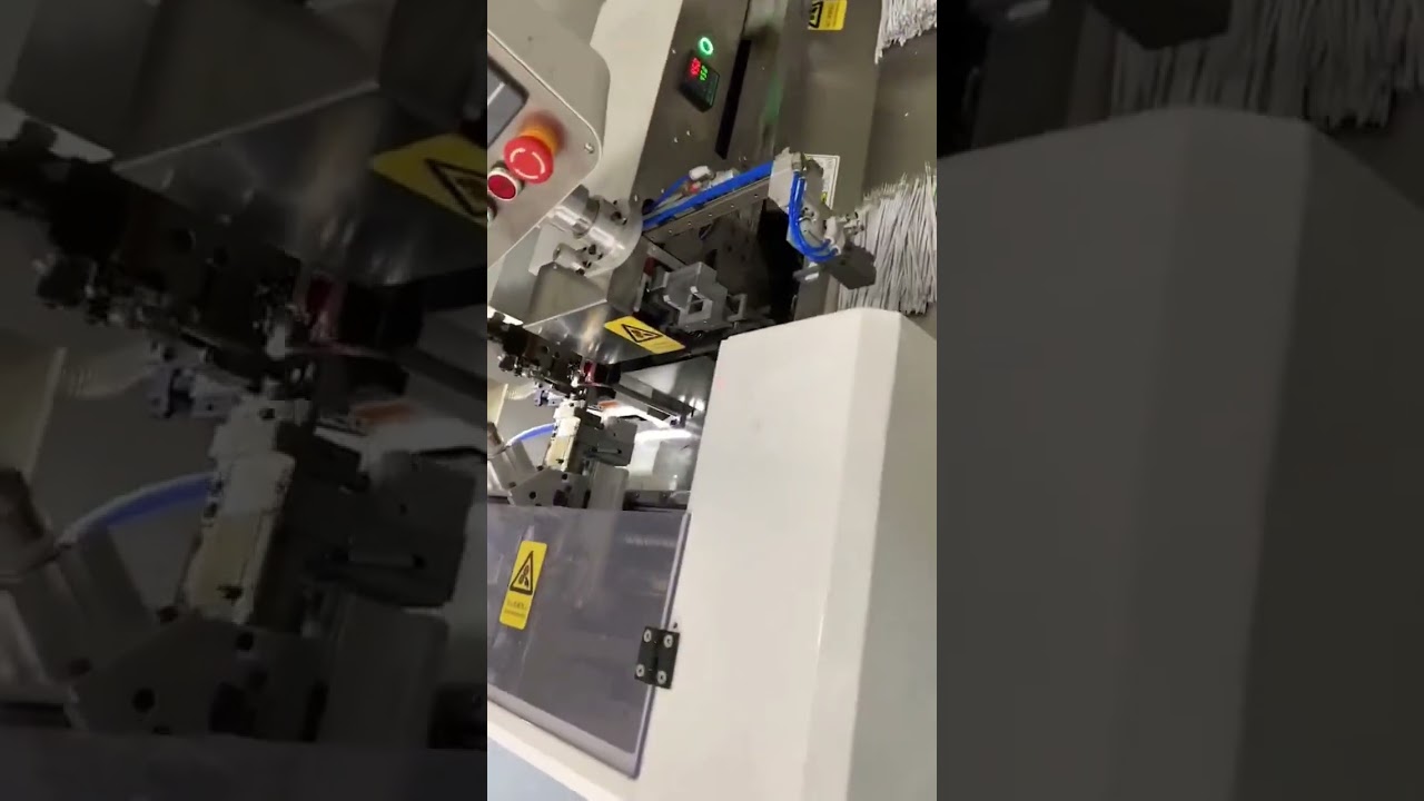 Máquina Automática de Doble Cabezal para Estañado y Crimpado | Procesamiento de Cables