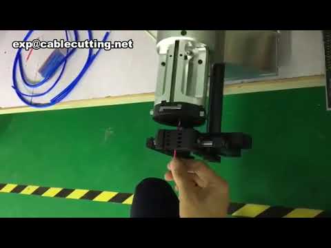Máquina semiautomática peladora de cables coaxiales - Alta eficiencia y precisión