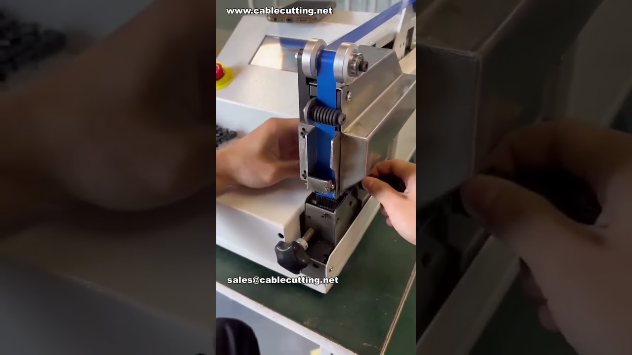 Máquina de cintado por puntos para malla trenzada en arneses de cables | Automatización de fábrica