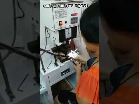 Máquina crimpadora de terminales de 2 pines - Automatización de arneses