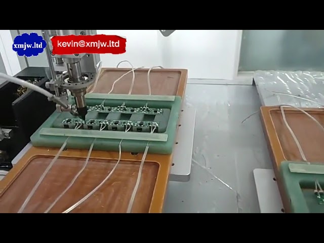Robot de Soldadura por Inmersión Automático de 4 Ejes para PCB | Máquina de Soldar de Escritorio