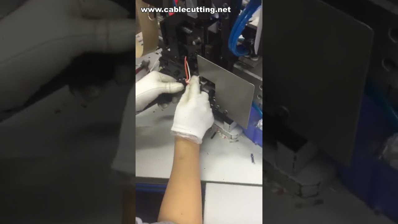 Máquina de Crimpado Automática con Detección de Fallos y Posicionamiento Preciso para Terminales Únicos