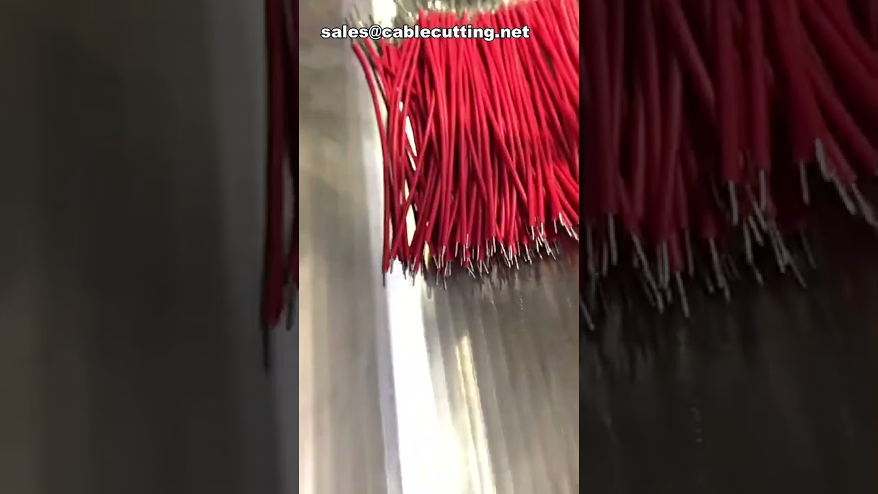 Máquina Automática de Alta Velocidad para Corte, Pelado y Engarzado de Cables y Terminales