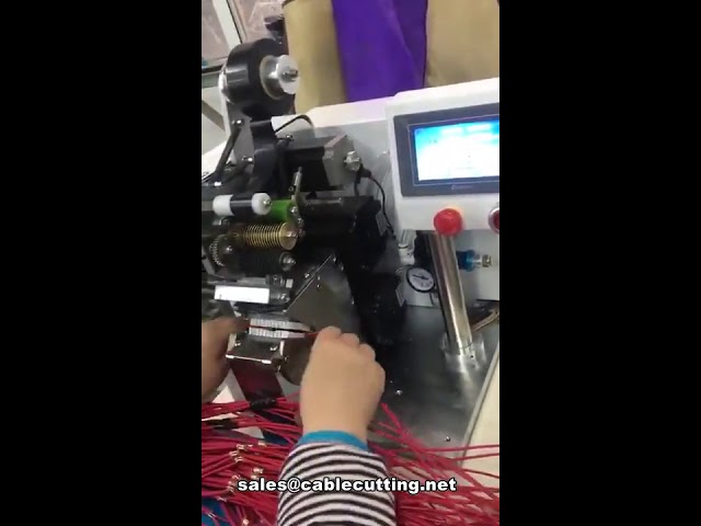 Máquina de bobinado de cinta de alta velocidad para arneses: envoltura de puntos y cinta de juntas automática