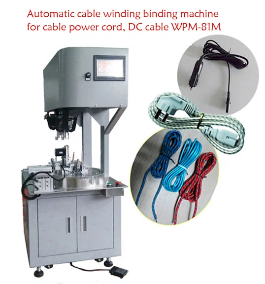 Bobinadora Automática para Cables de Alimentación/DC WPM-81M