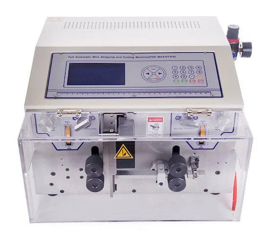 Peladora y Cortadora Automática de Cable Plano de Precisión WPM-09BHT