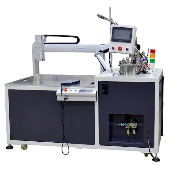 Máquina Dispensadora Automática de Pegamento AB Bicomponente