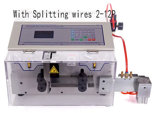 Máquina Peladora y Divisora de Cable Plano Multifunción WPM-09E+S