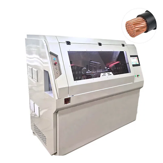 Peladora y Cortadora de Cables de Gran Calibre para Trabajo Pesado