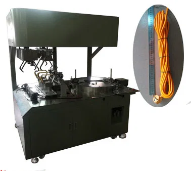 Máquina Bobinadora de Cable con 3 Ataduras a Longitud Fija WPM-83T