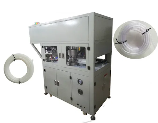 Máquina para Cortar, Bobinar y Atar Tubos de PE/PVC WPM-02SL