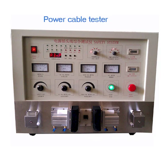 Probador de Arneses y Cables de Alimentación WPM-8683