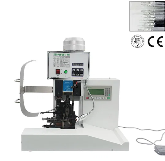 Máquina Semiautomática Engarzadora de Cable Plano WPM-FCCM-18