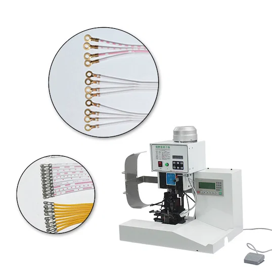 Máquina Semiautomática Engarzadora de Cable Plano WPM-FCCM-18 Thumb