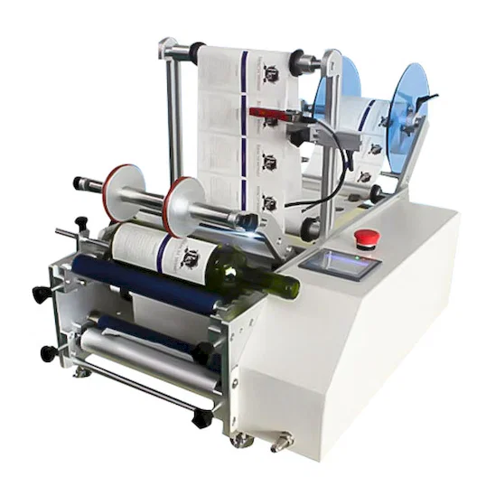 Etiquetadora Semiautomática para Botellas Redondas WPM-7160