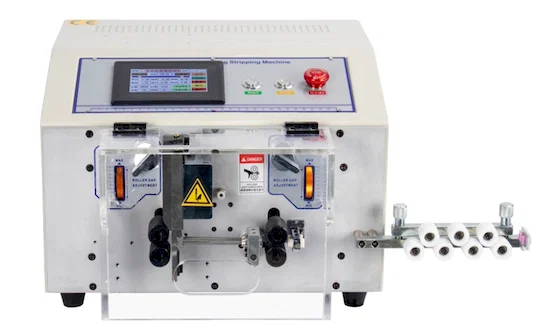 Peladora Automática de Cables con Pantalla Táctil Industrial WPM-SDBS